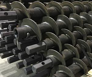 Шнеки буровые с шестигранным соединением